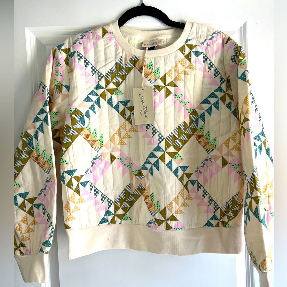 Universal thread -Quilted sweatshirt - size (S)